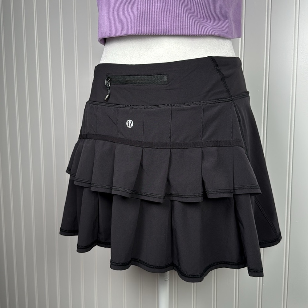 Lululemon Athletica Black pace setter Mini Skirt - Picture 5 of 16